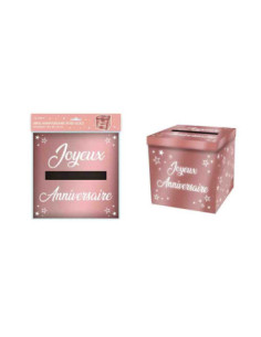 Urne Metallique Anniversaire Rg