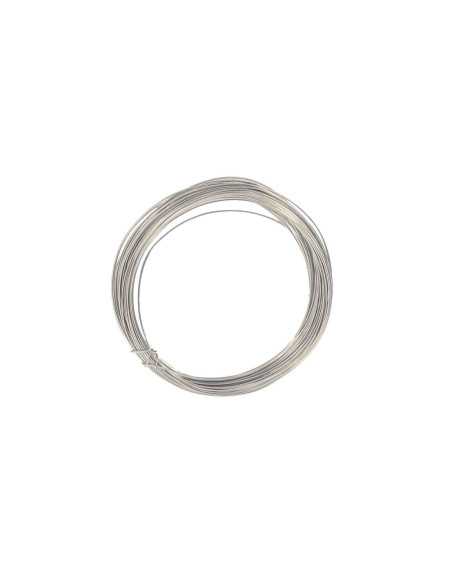 Fil métal argenté 0,4 mm x 10 m
