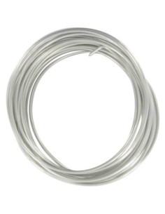 Fil aluminium argenté 2 mm x 2 m