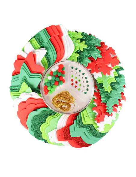 Embellissements Noël + accessoires x 532 pcs