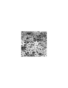 Sequins étoiles argentées 0,5 cm x 50 grs