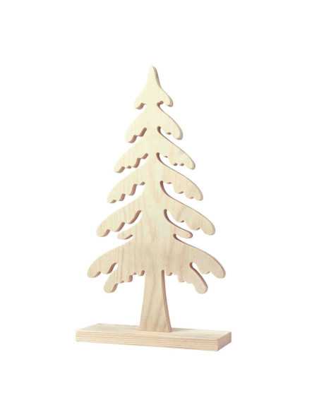 Sapin bois à poser 25 x 13 x 5 cm