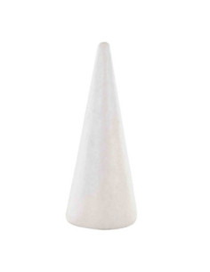 Cone en polystyrène 20 x 8 cm