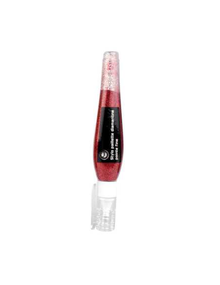 Stylo paillettes diamantines rouge 10 grs