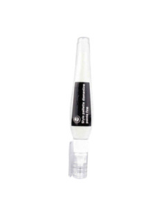 Stylo paillettes diamantines blanc 10 grs
