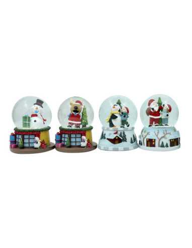 Boule A Neige Noël Diamètre 6.5 cm