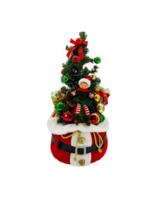 Sapin Décoratif Lumineux Lutin 65 cm