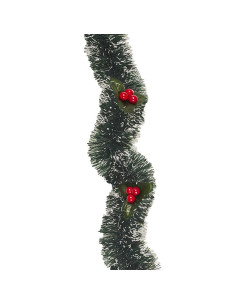 Guirlande Verte Sapin 2 mètres Avec Baies
