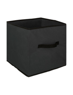 Boîte de rangement 31x31 cm Noir EG