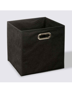 Boîte de rangement 31x31 cm Noir