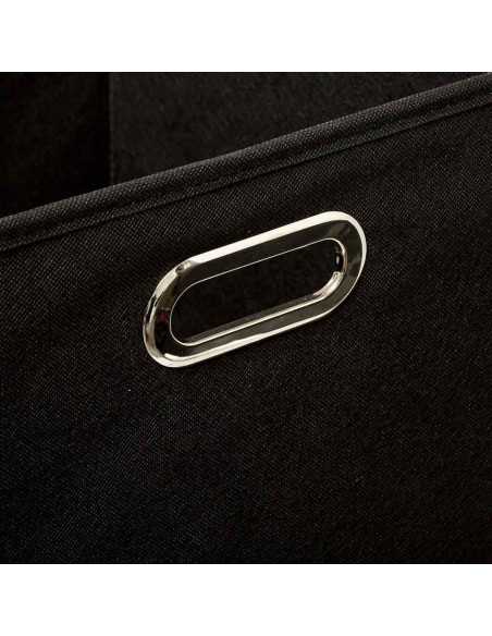 Boîte de rangement 31x31 cm Noir