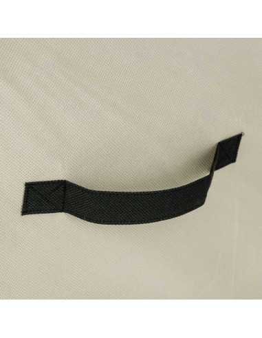 Boîte de rangement 31x31 cm Beige EG