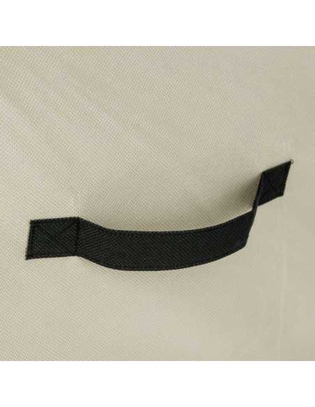 Boîte de rangement 31x31 cm Beige EG