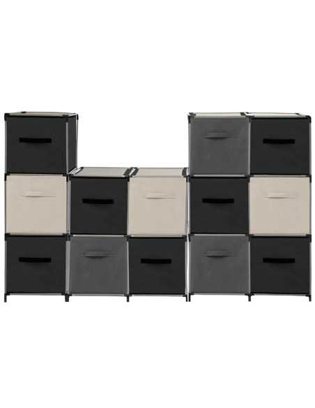 Boîte de rangement 31x31 cm Beige EG