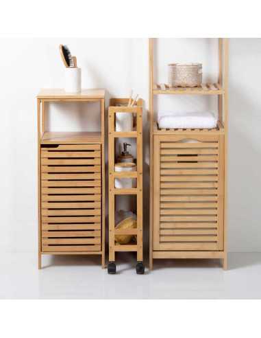 Desserte 3 niveaux Bambou