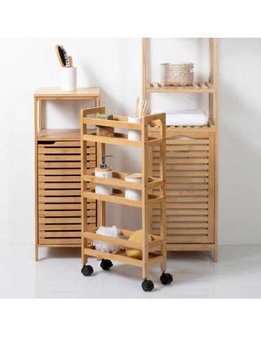Desserte 3 niveaux Bambou