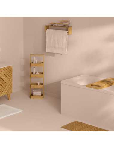 Desserte 4 niveaux Bambou