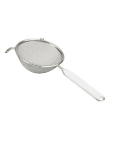 Passoire tamis étamé fin manche plast. Ø 14cm