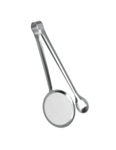 Pince & écumoire à frire inox 28cm