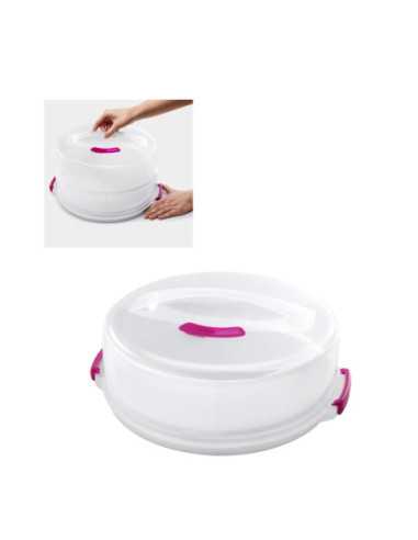 Cloche à gâteaux ajustable & transportable plast. 8 à 15cm Ø 36cm