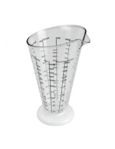 Verre doseur gradué plast. 1/2L