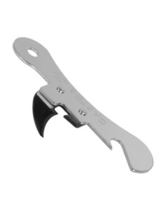 Ouvre-boîtes lame acier trempé corps inox CASTOR