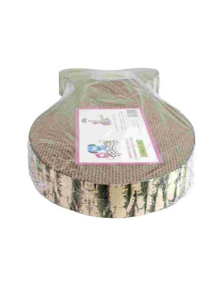 Griffoir forme poisson à suspendre, herbe à chat, 50x23 cm