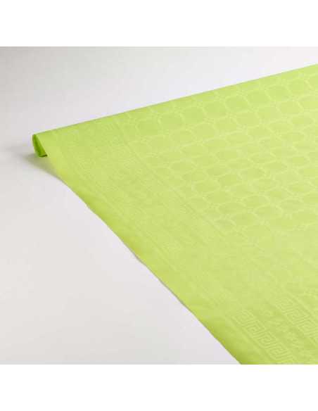 Nappe en papier damassé Anis