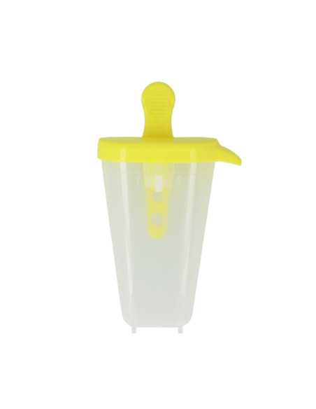 4 moules à sucettes glacées plast.