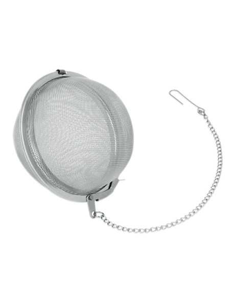 Boule à épices & tisane inox tamis fin