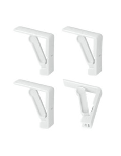 4 fixe-nappe plast. épais. jusqu'à 4,5cm LUXE QS