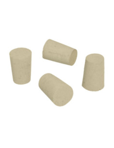 10 bouchons liège coniques