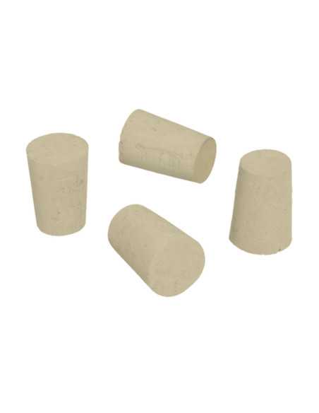 10 bouchons liège coniques