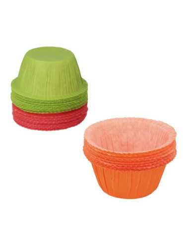 30 caissettes à muffins couleur Ø 6,5cm