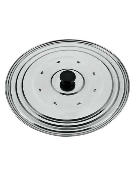 Couv. anti gras inox Ø 21 à 29cm