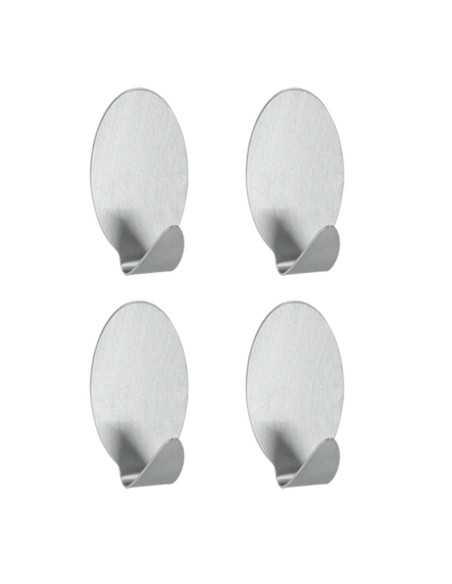 4 crochets adh. inox LILLIPUT 4,2x2,26cm