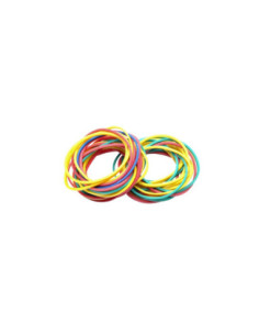 Elastiques 28gr Ø 3,8cm col. assort.
