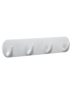Barrette adh. 4 crochets plast.
