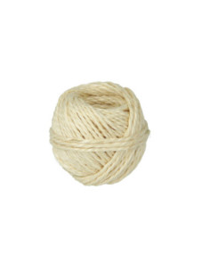 Ficelle JUTE pour paquets résistance 40kg 18m