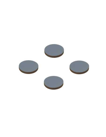 4 patins glisseurs ROND Ø3cm