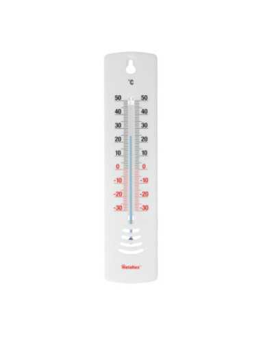 Thermomètre intérieur / extérieur plast. décoré 25cm