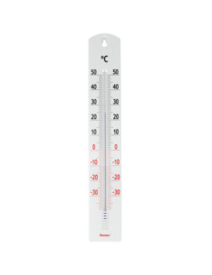 Thermomètre intérieur / extérieur ambiance plast. 40cm