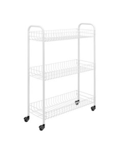 Resserre démontable 3 paniers extra plate SLIM BLANC (EM.049)