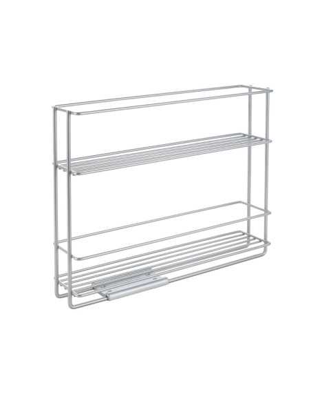 Porte-épices coulissant IN&OUT avec sytème EASYFIX polytherm SILVER en QB (EM.047)