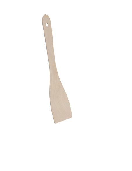 Spatule galbée bois 30cm