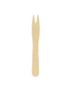 40 piques apéritifs bois 9cm