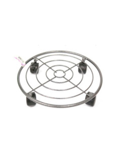 Support à roulette métal 35 cm