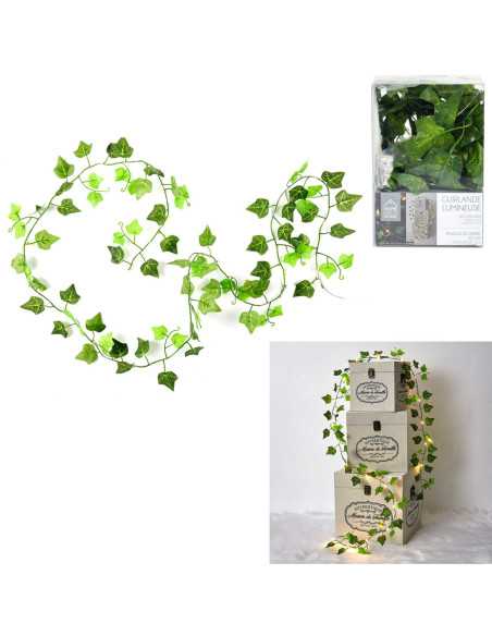 Guirlande feuille 20 led 2 mètres M8