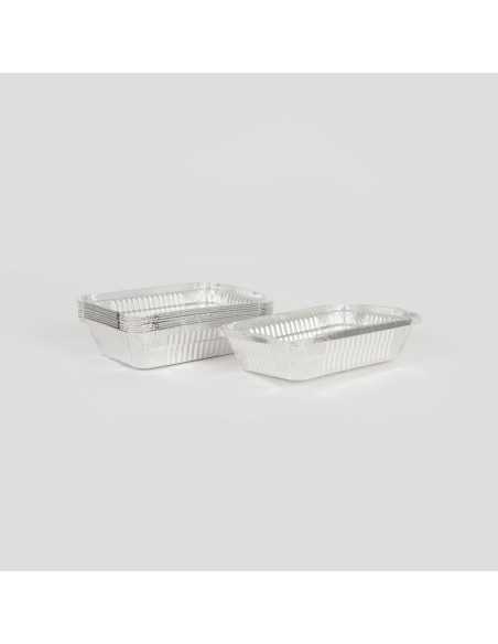 2 plats aluminium 32.5 x 25.5 x 6.5 cm