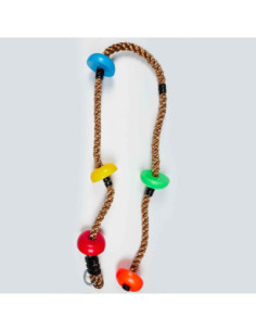Corde à grimper 2m 5 couleurs